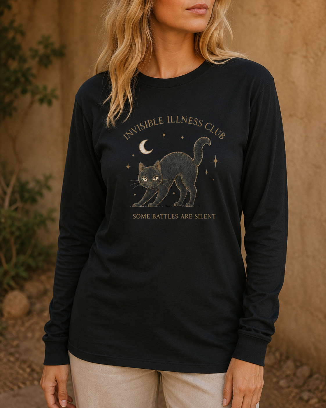 Invisible Illness Club Long-Sleeve Tee