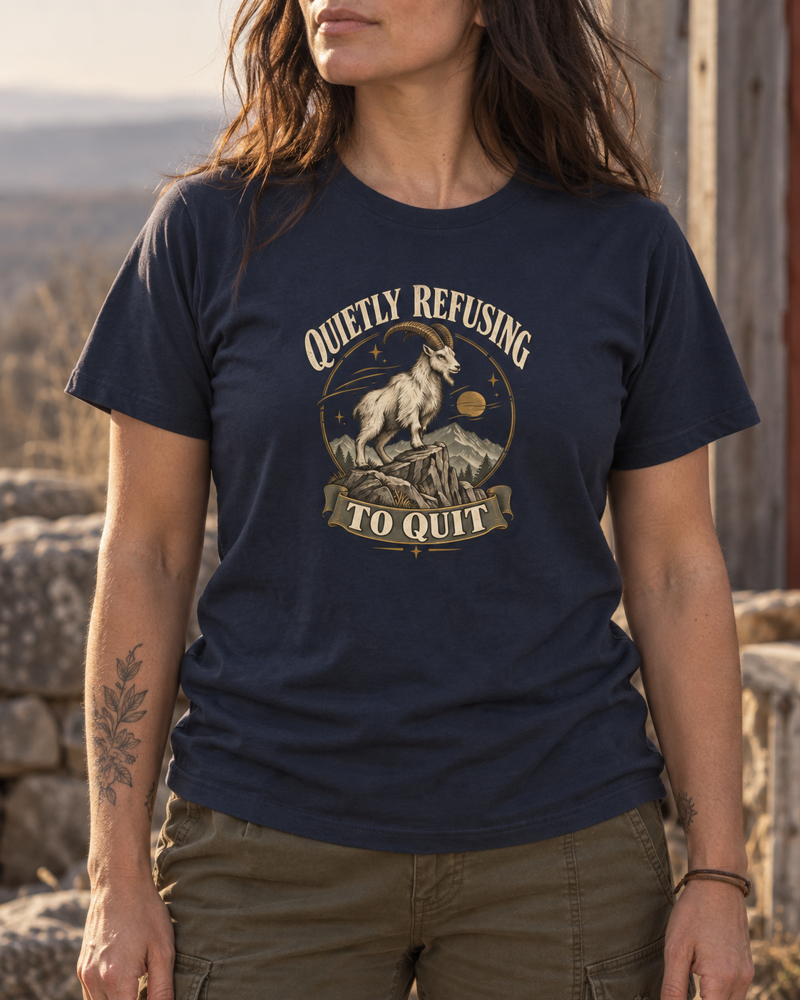 Quietly Refusing to Quit Tee