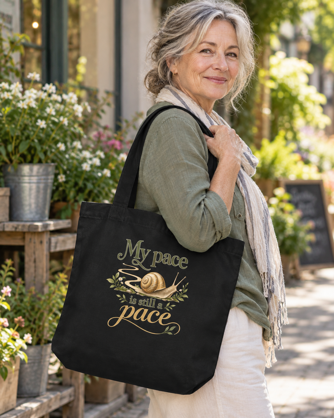 My Pace Is Still a Pace — Tote