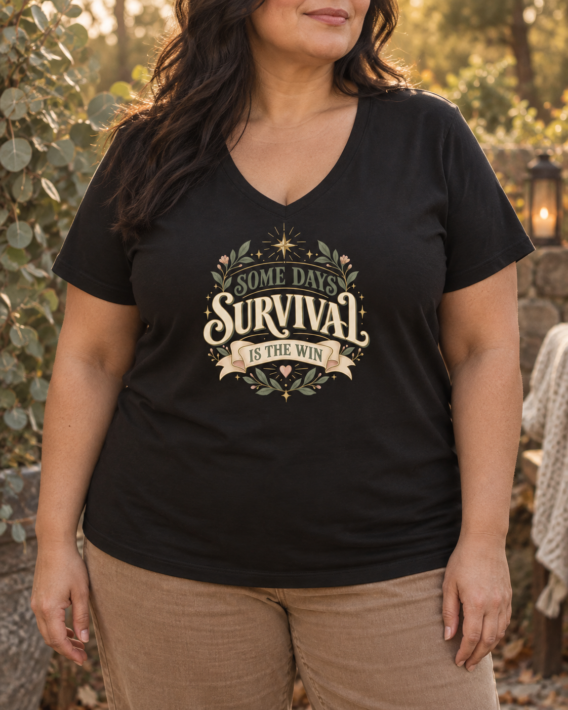 Some Days Survival Is the Win Tee