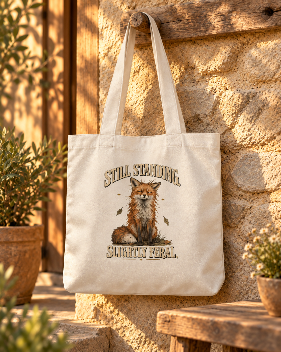 Still Standing. Slightly Feral. — Tote