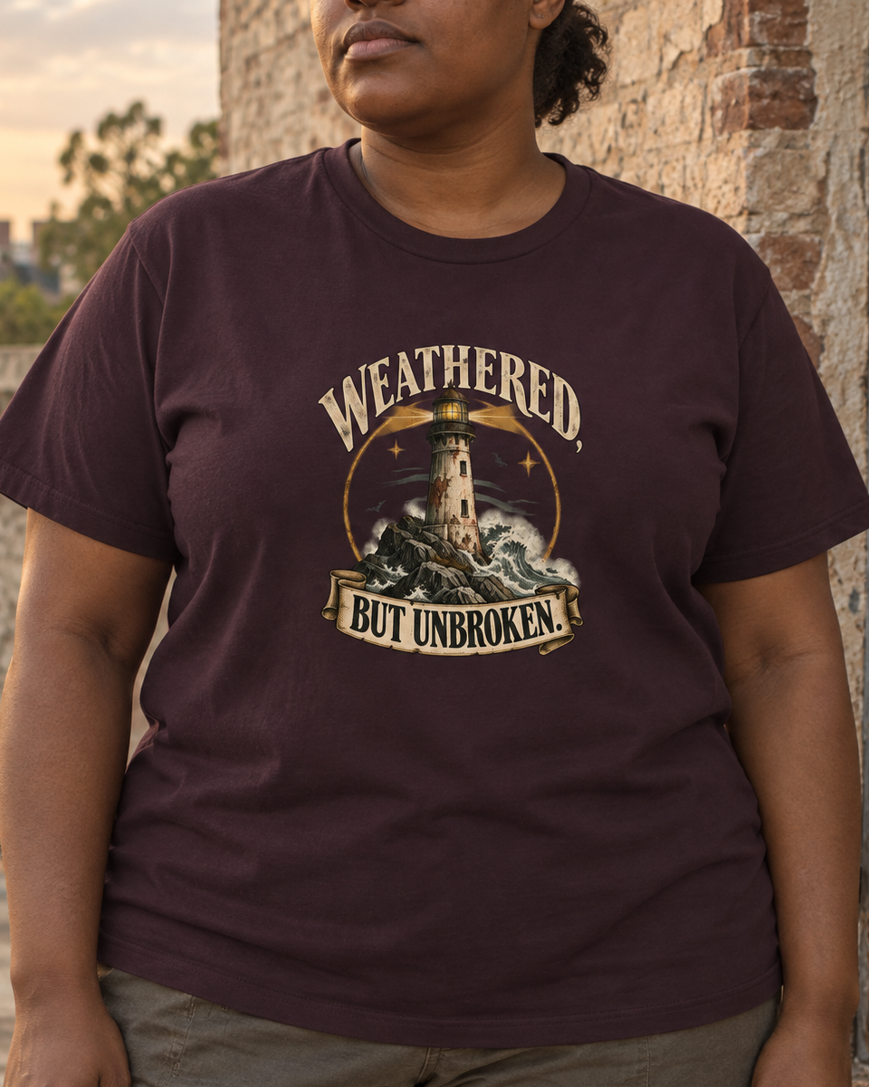 Weathered but Unbroken Tee