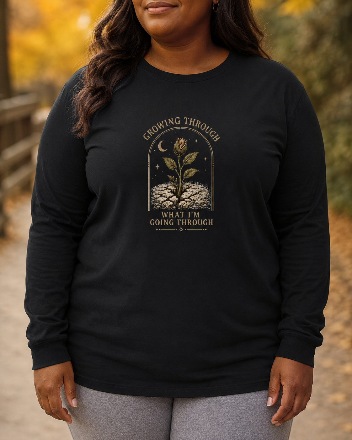 Growing Through What I'm Going Through Long-Sleeve Tee