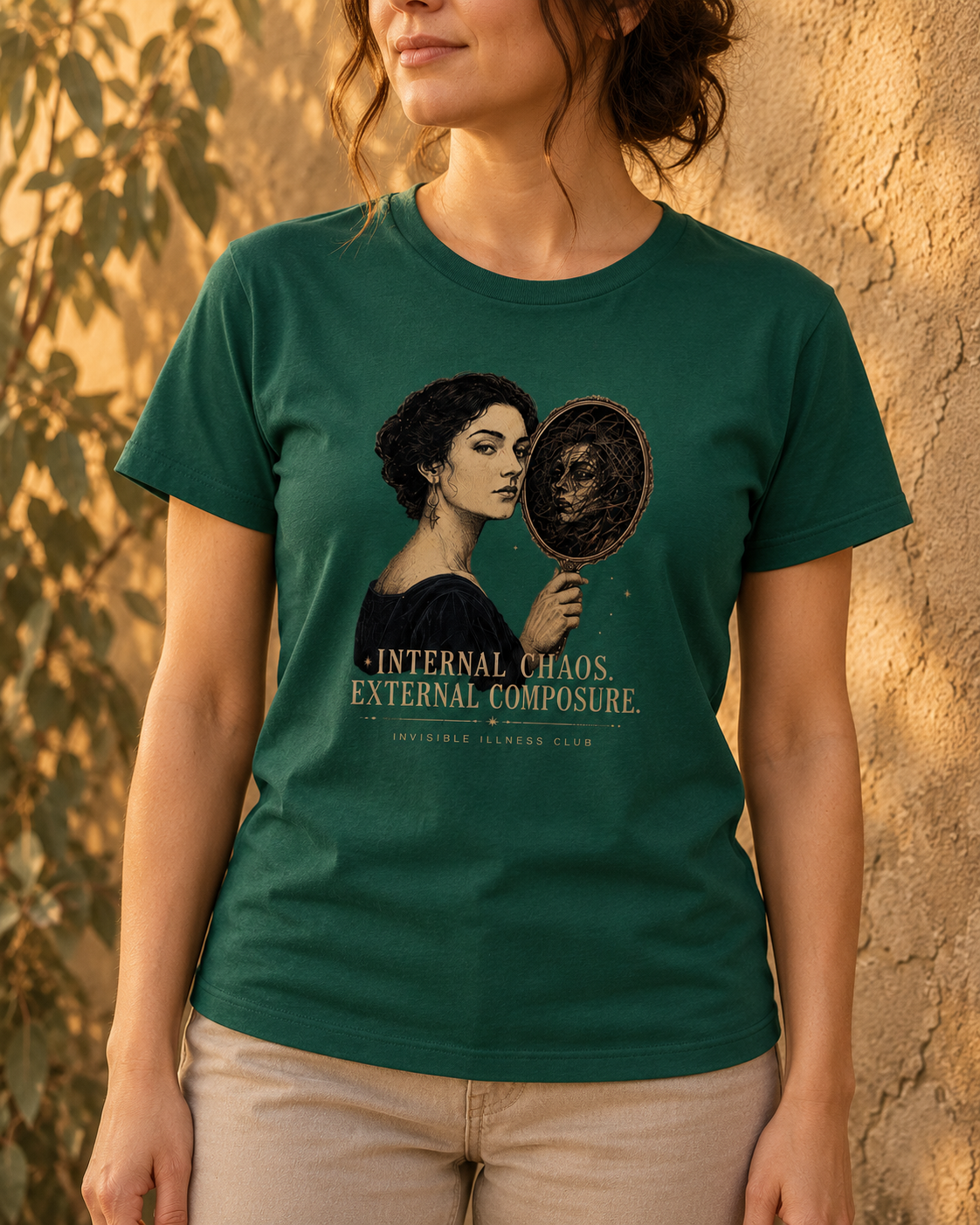 Internal Chaos. External Composure. — Invisible Illness Tee