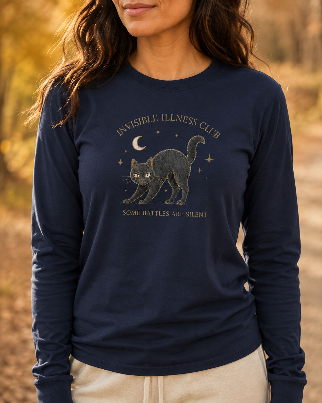Invisible Illness Club Long-Sleeve Tee
