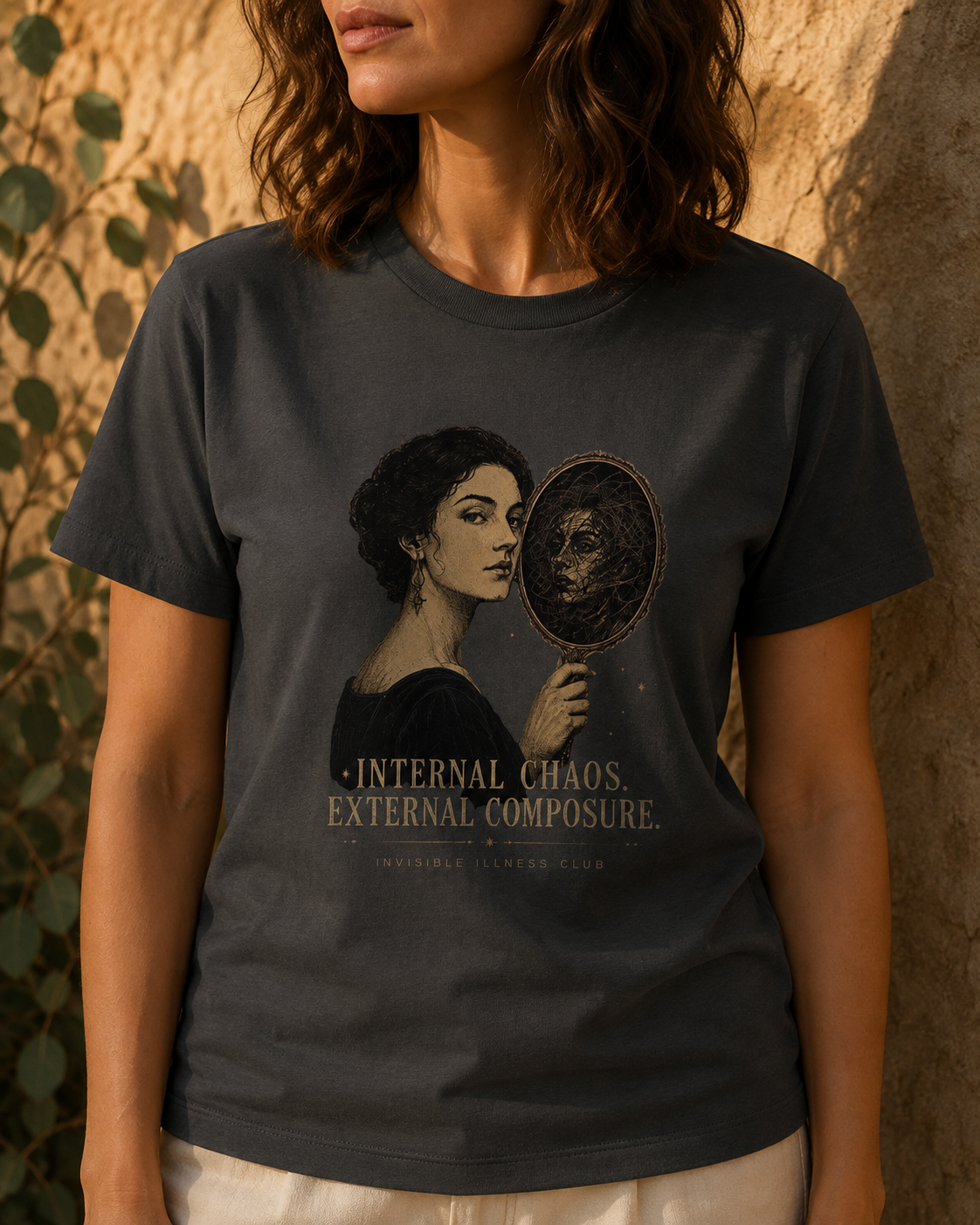 Internal Chaos. External Composure. — Invisible Illness Tee