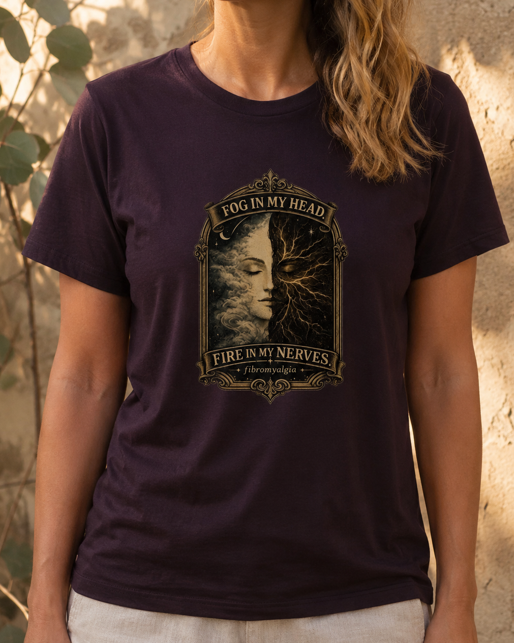 Fog in My Head. Fire in My Nerves. — Fibromyalgia Tee