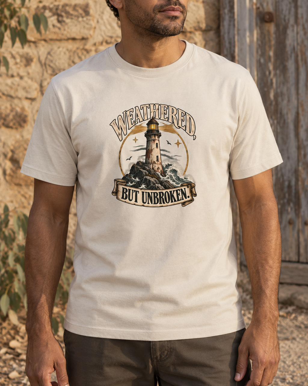 Weathered but Unbroken Tee