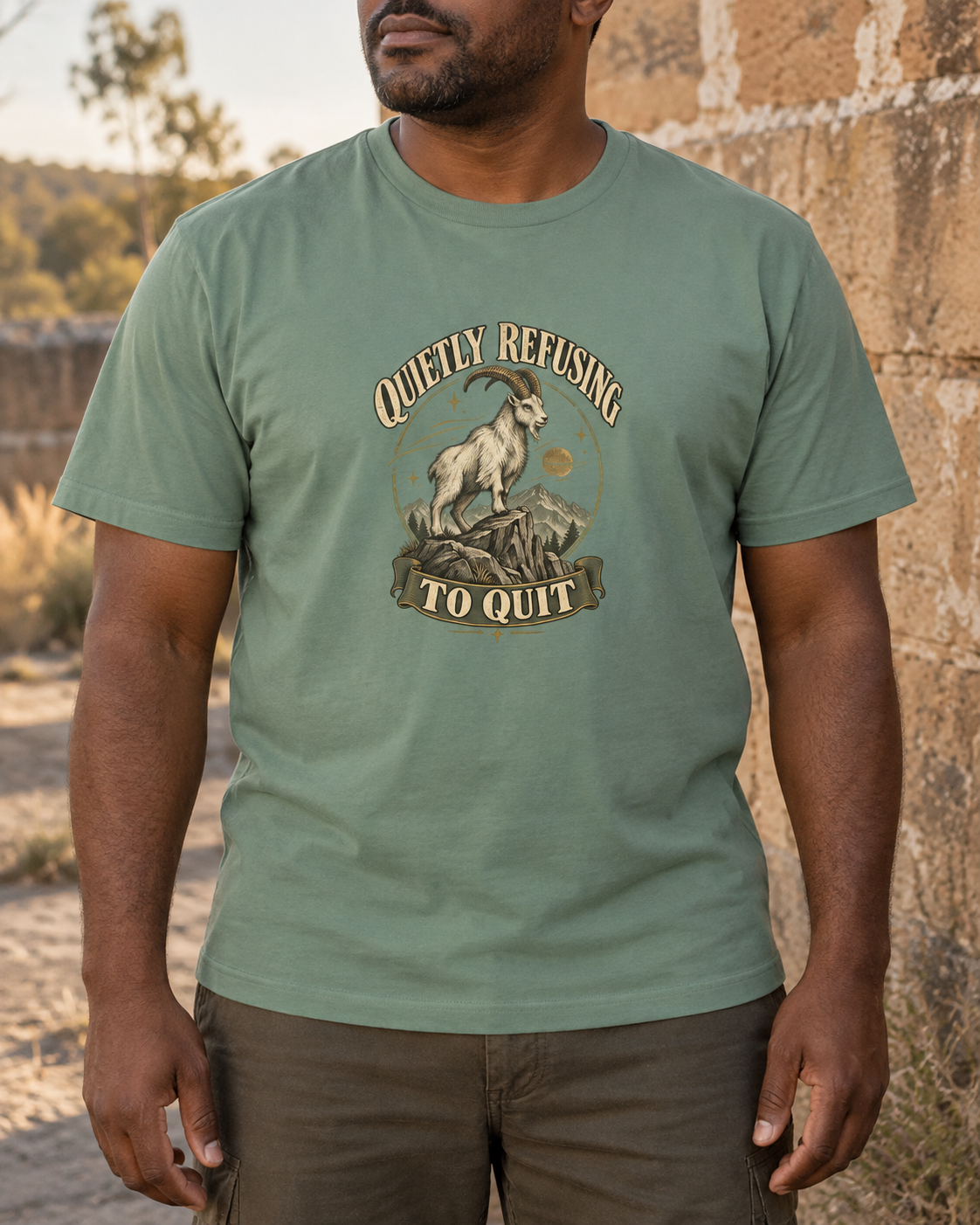 Quietly Refusing to Quit Tee