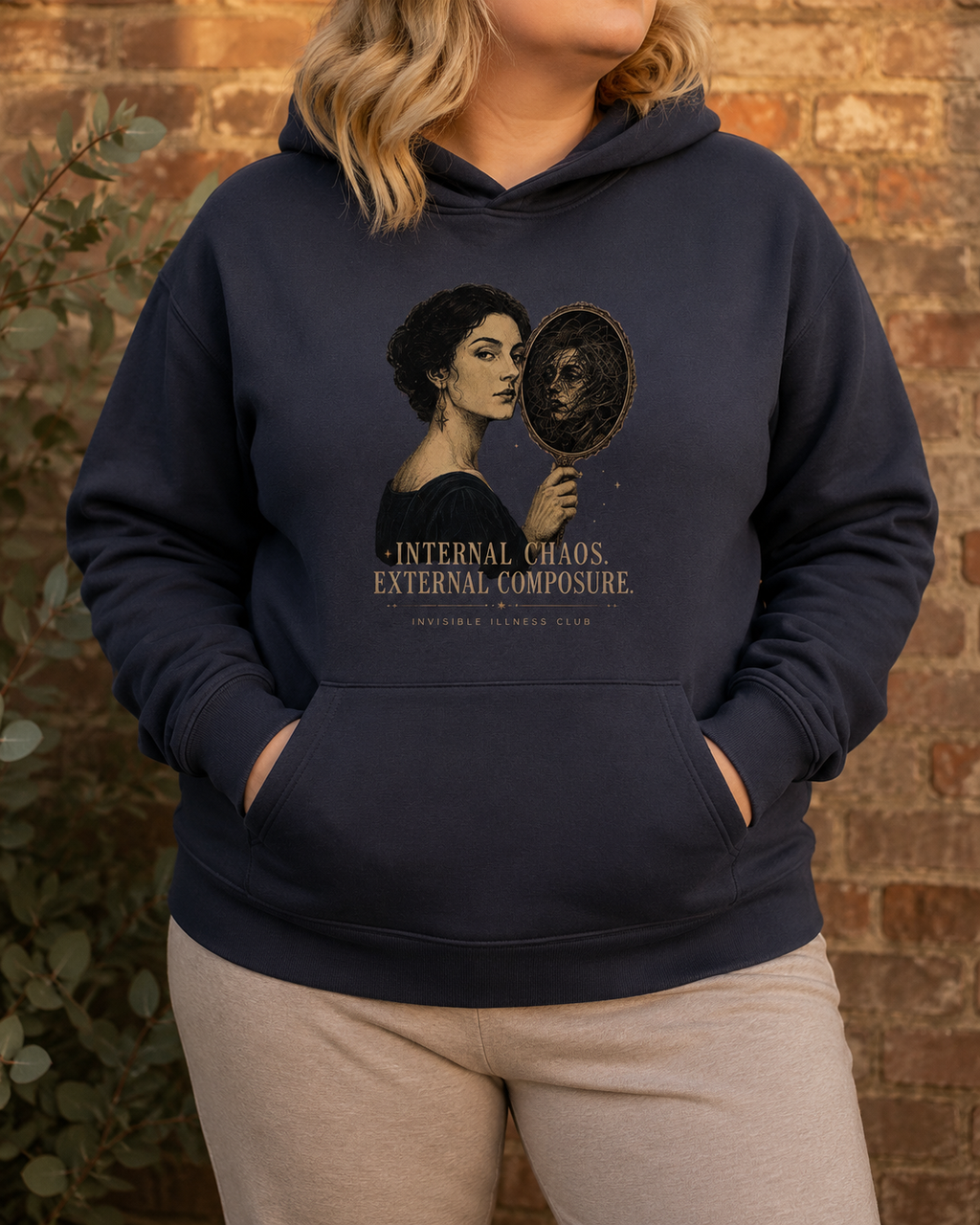 Internal Chaos. External Composure. - Invisible Illness Hoodie