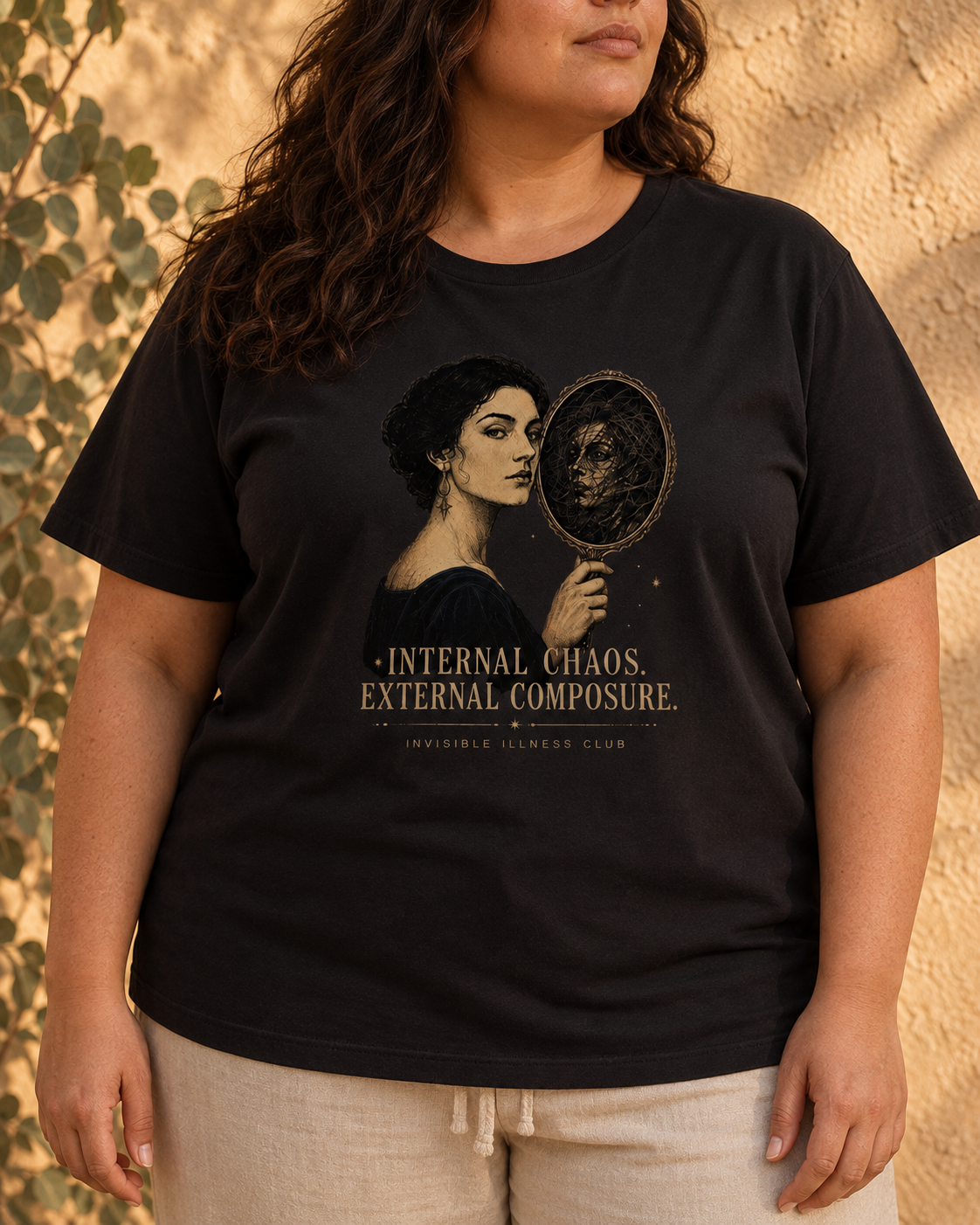 Internal Chaos. External Composure. — Invisible Illness Tee