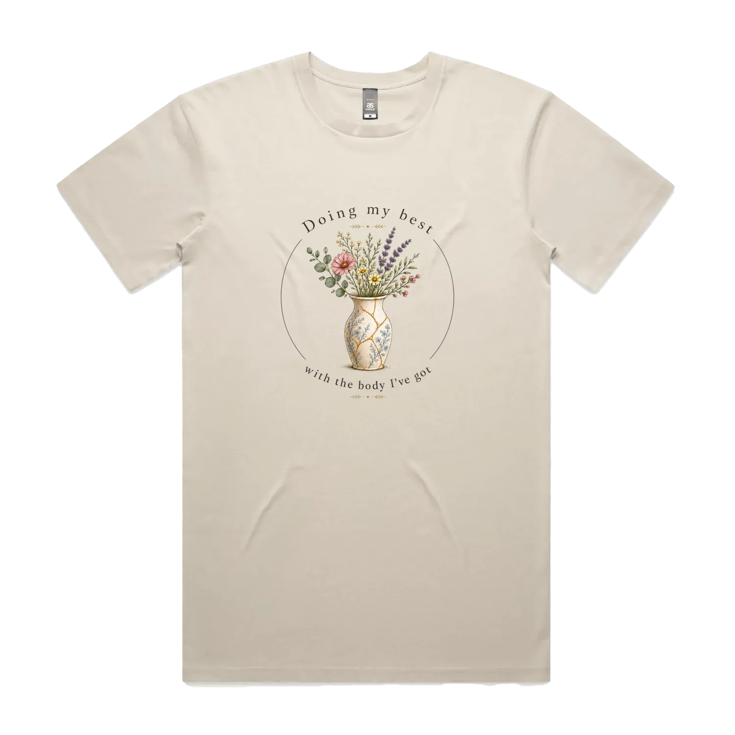Bone front flat lay