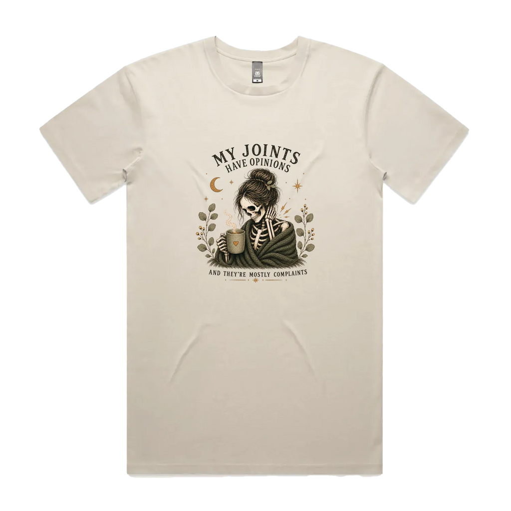 Bone front flat lay