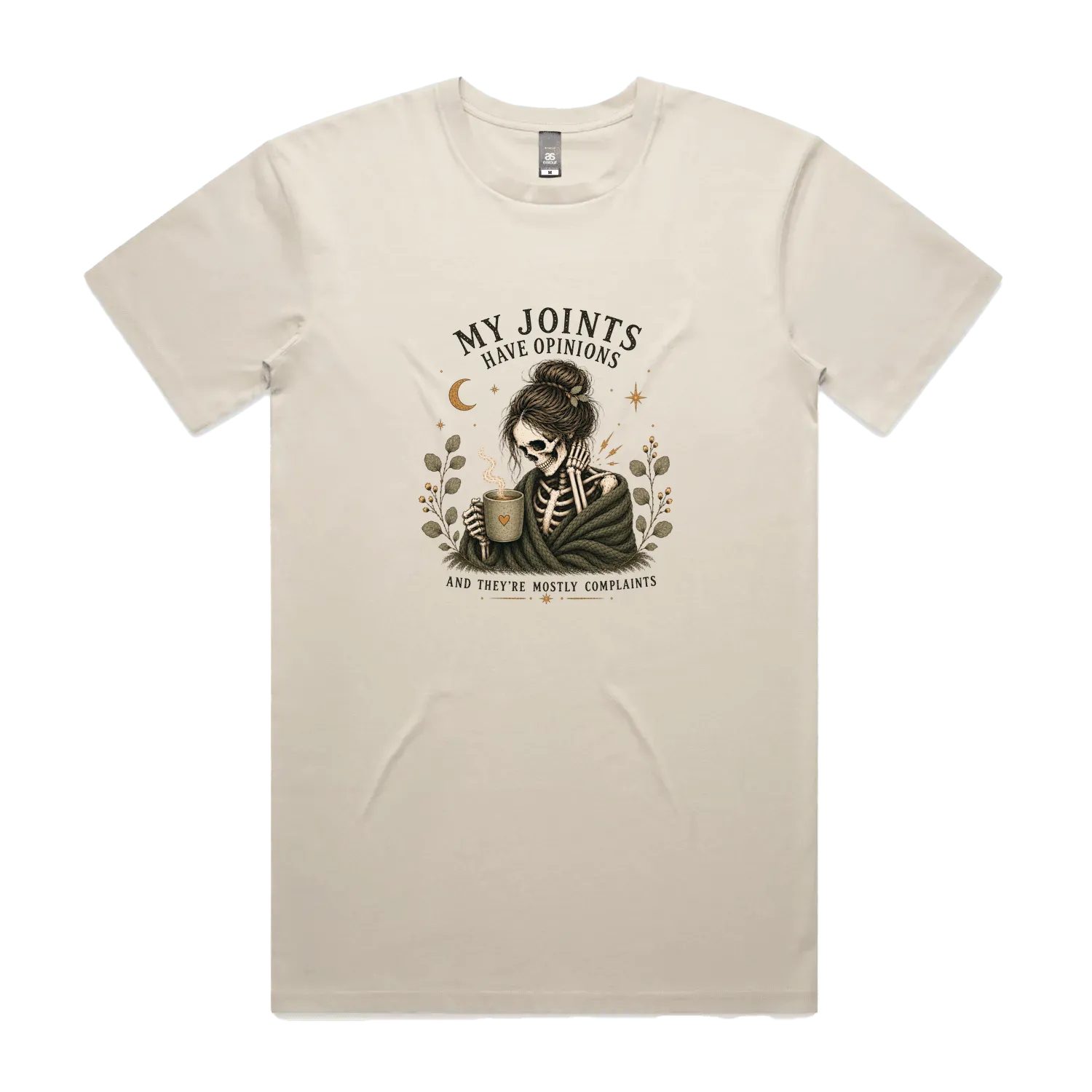 Bone front flat lay