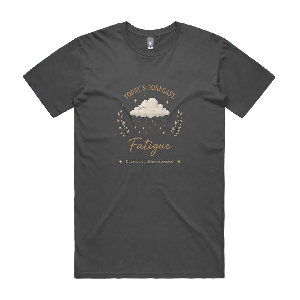 Charcoal front flat lay