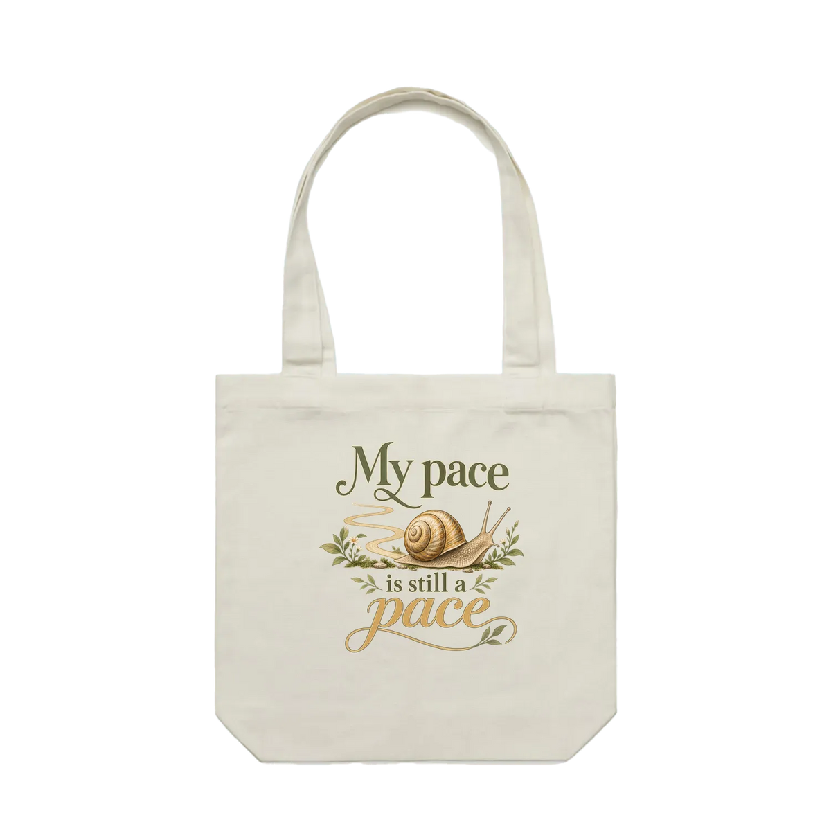 Cream front flat lay