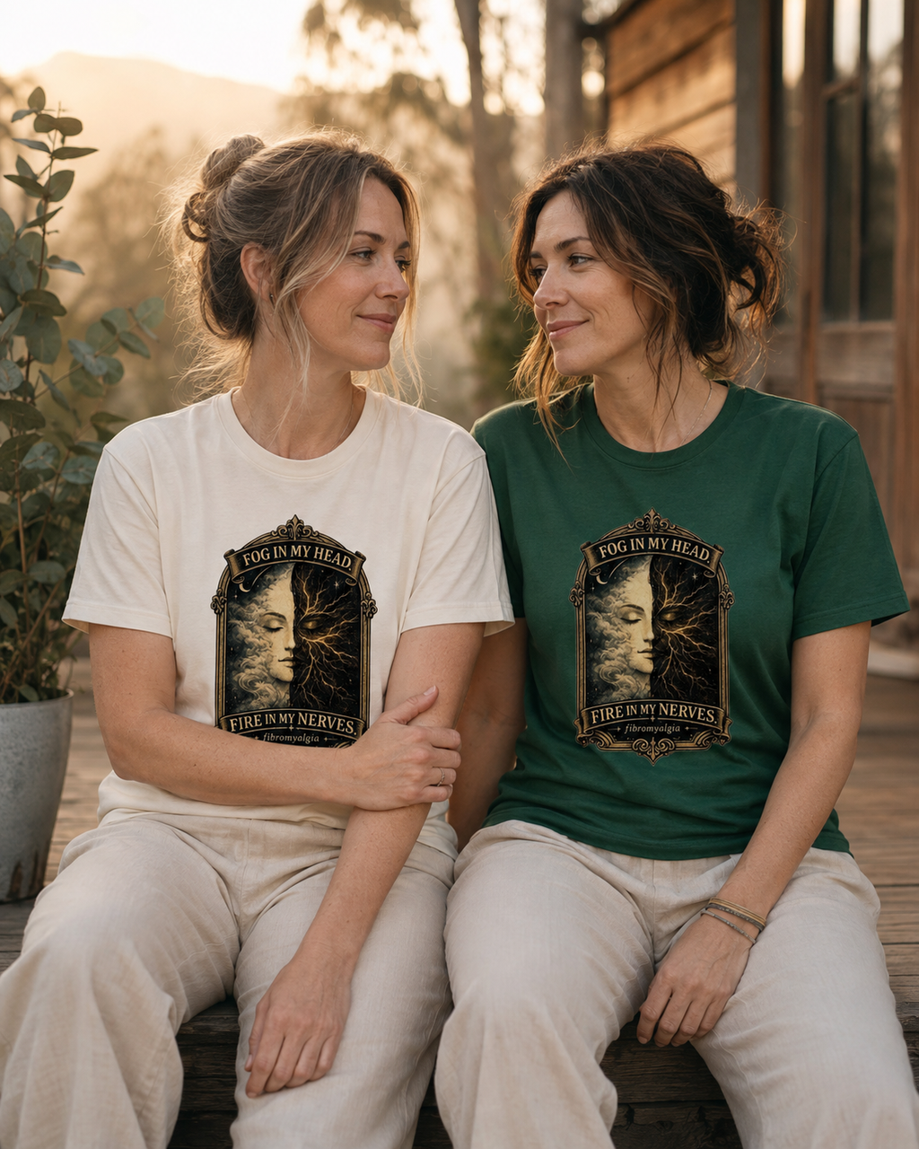 Fog in My Head. Fire in My Nerves. — Fibromyalgia Tee