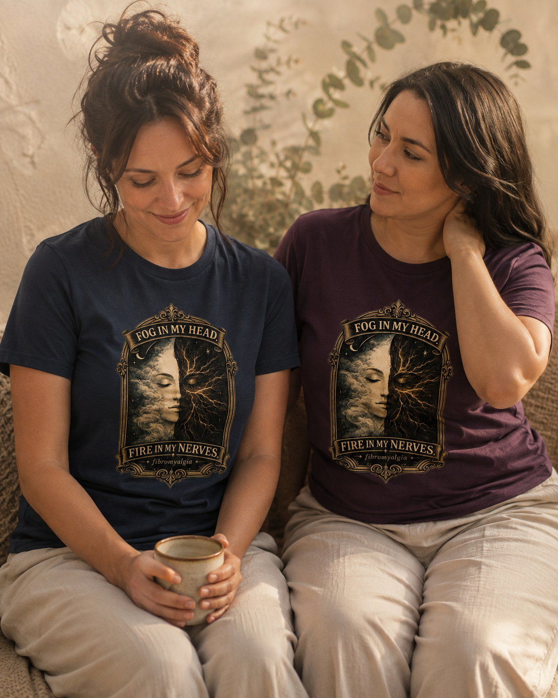 Fog in My Head. Fire in My Nerves. — Fibromyalgia Tee