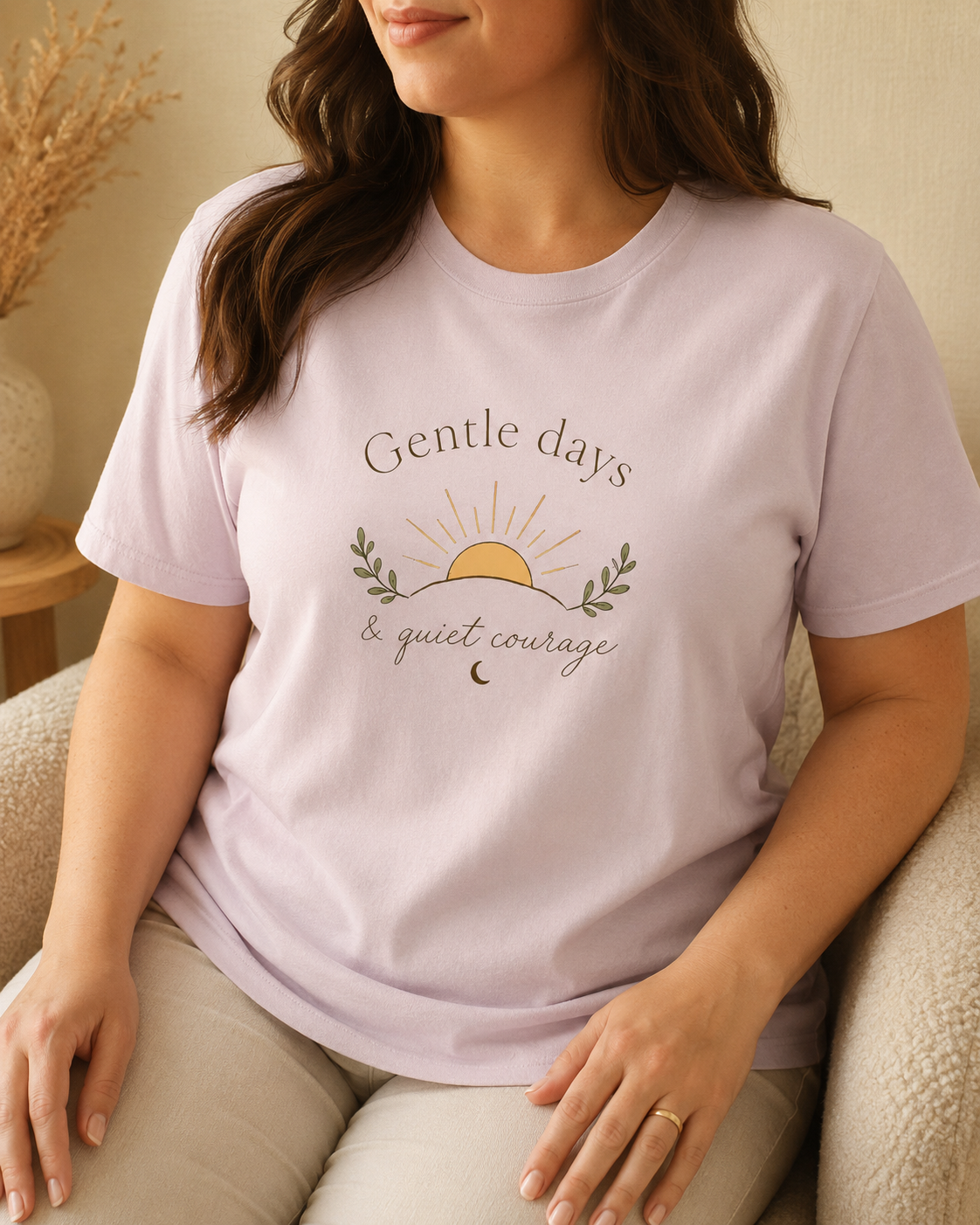 Gentle Days & Quiet Courage Tee