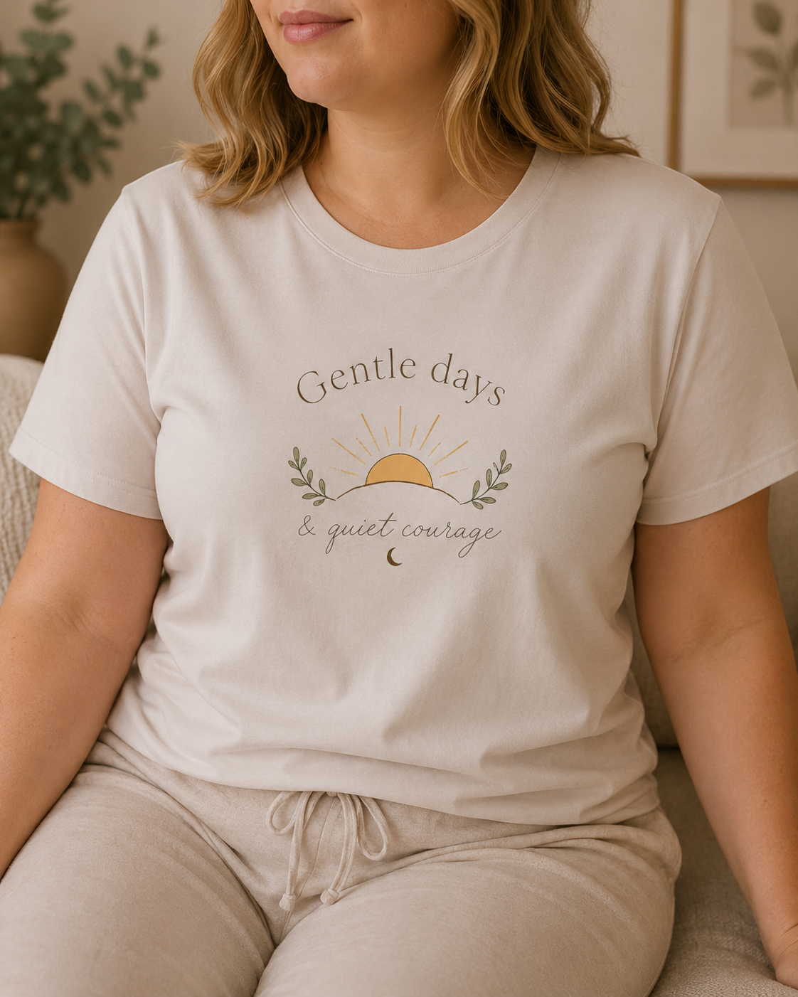 Gentle Days & Quiet Courage Tee