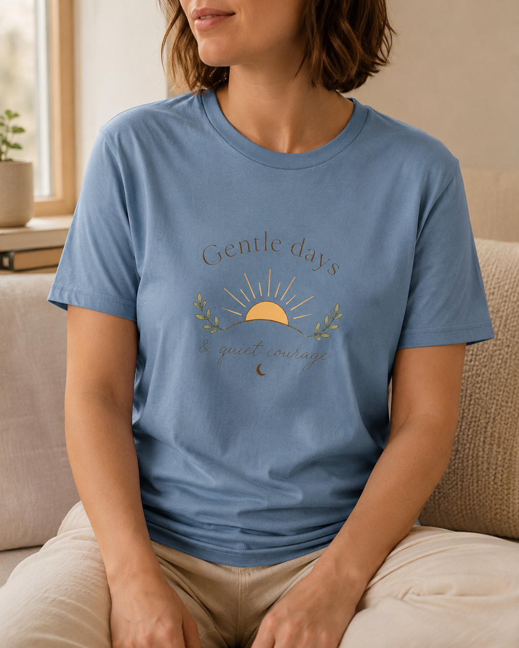 Gentle Days & Quiet Courage Tee