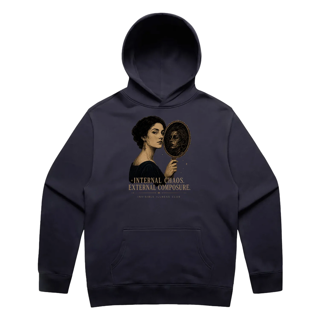 Ink Blue front flat lay