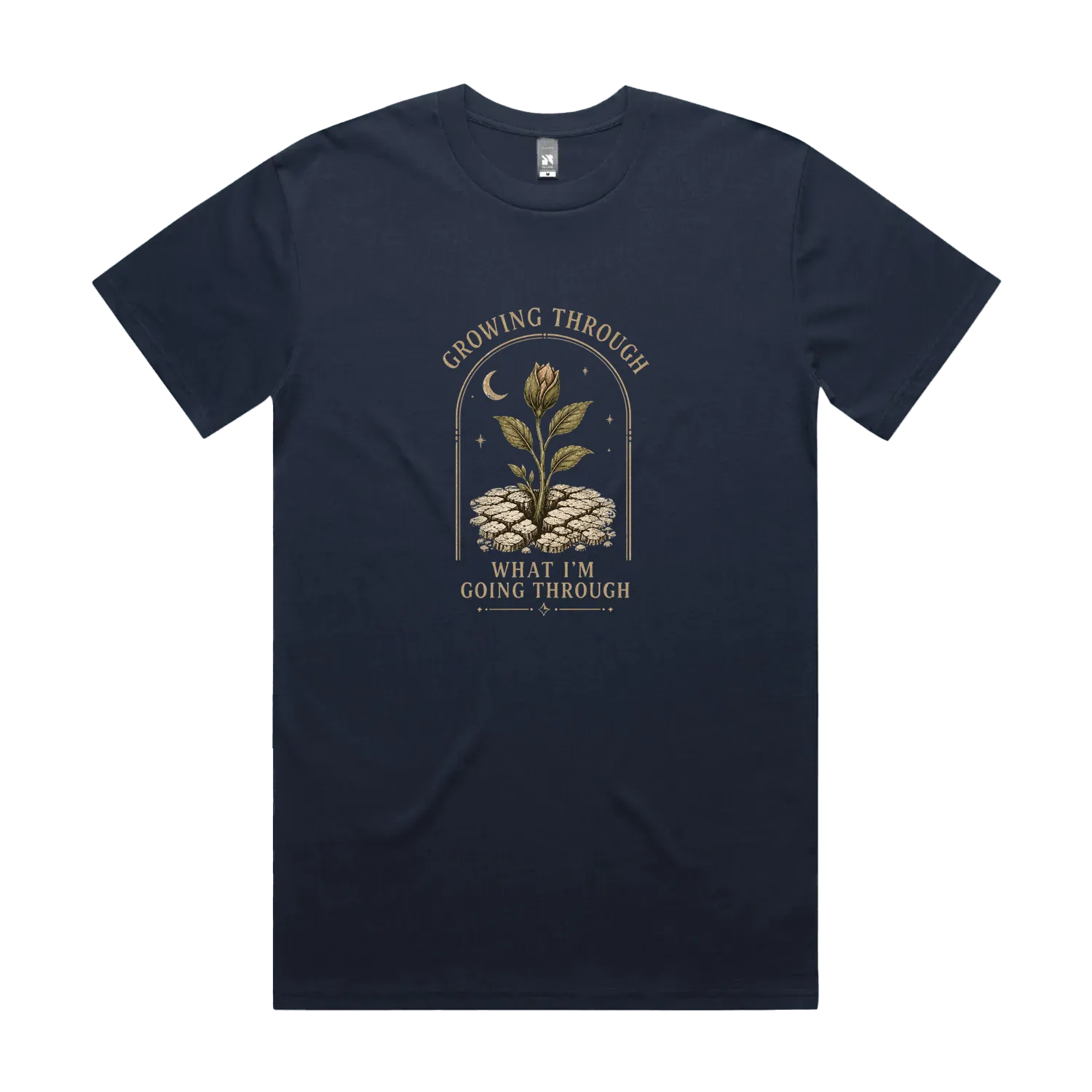 Midnight Blue front flat lay