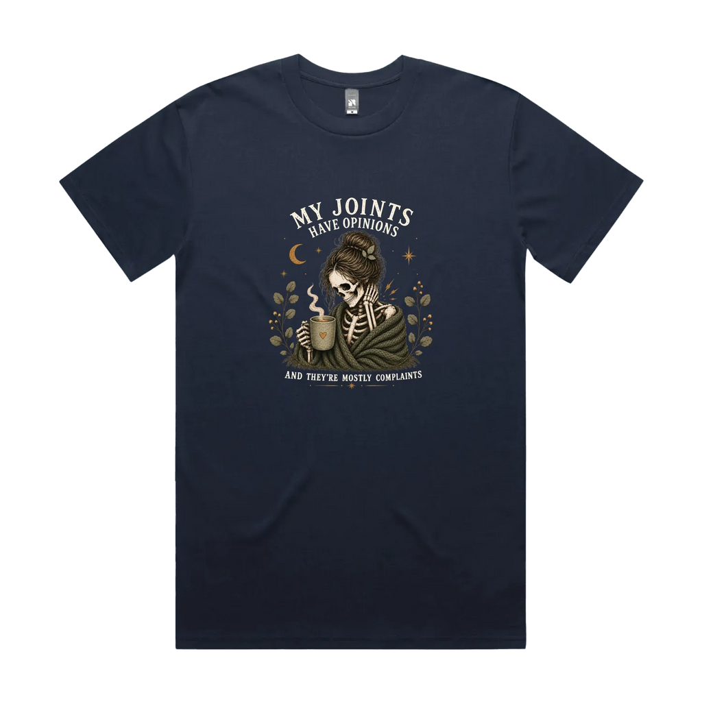 Midnight Blue front flat lay