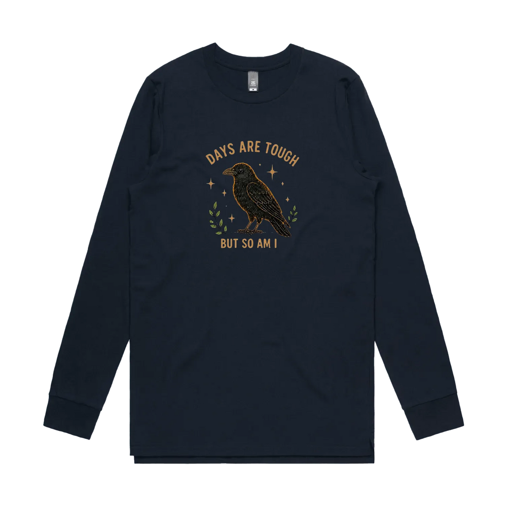 Navy front flat lay