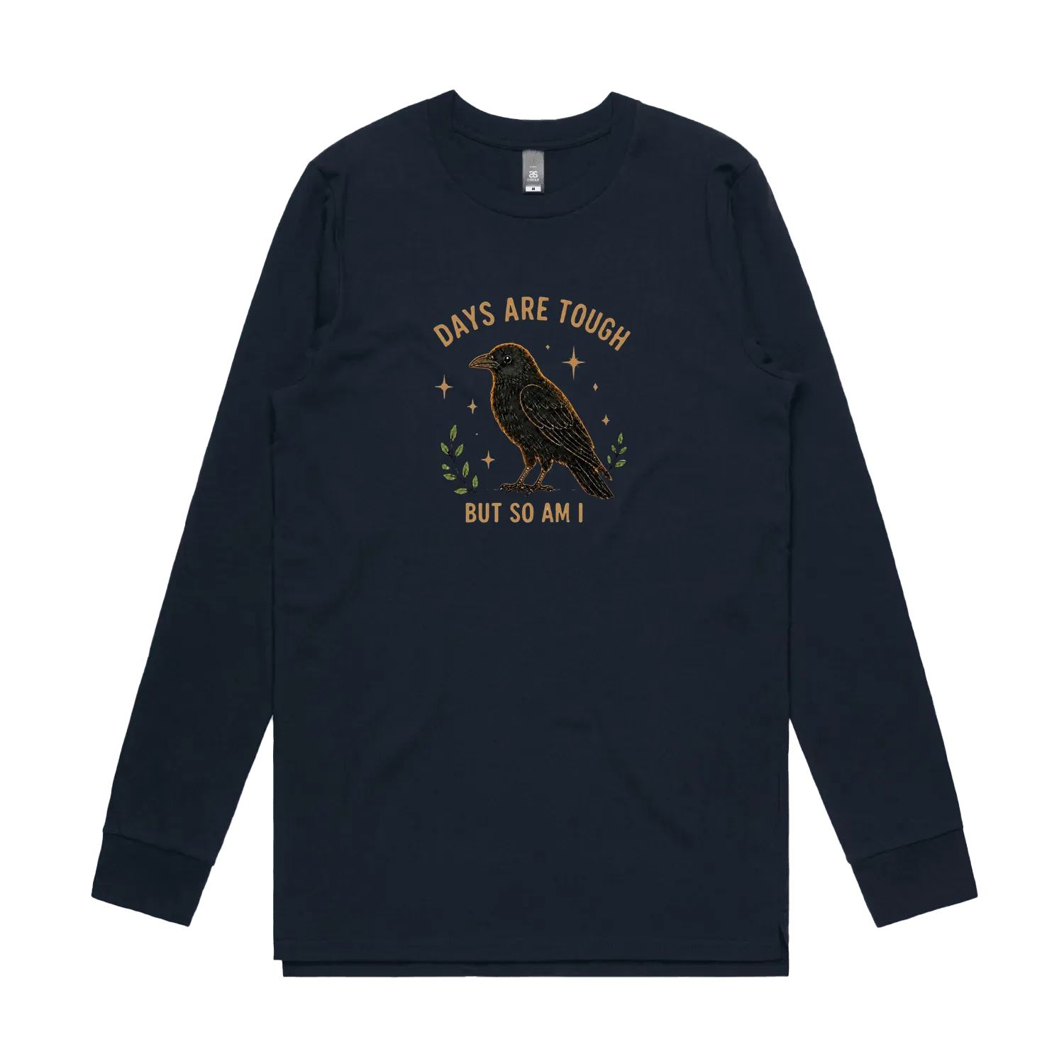 Navy front flat lay