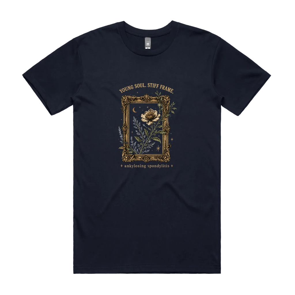 Navy front flat lay