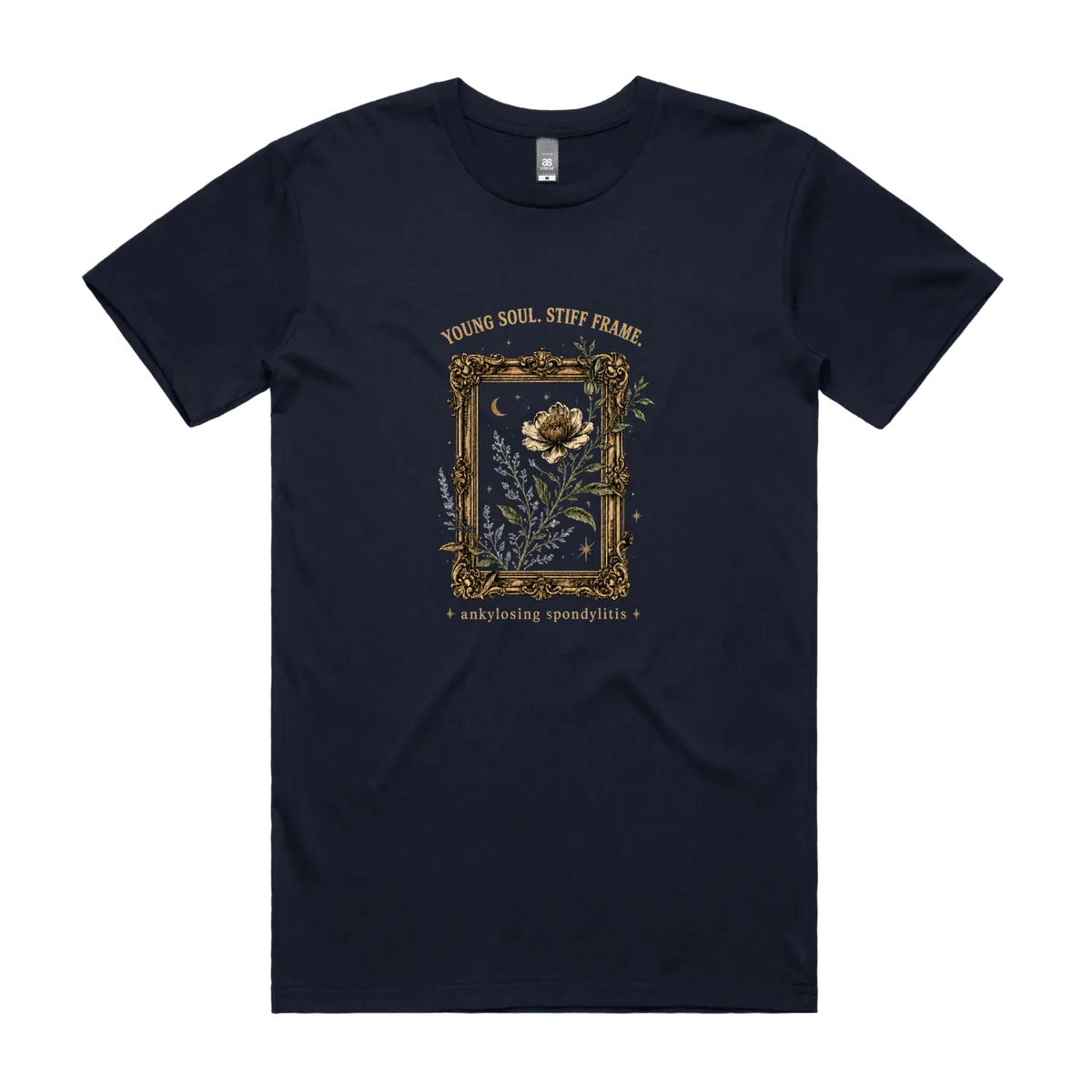 Navy front flat lay