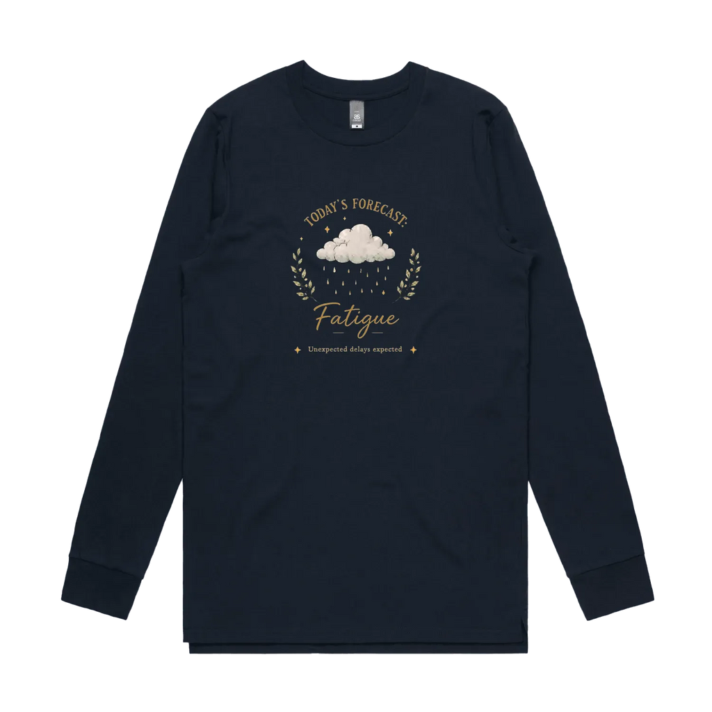 Navy front flat lay