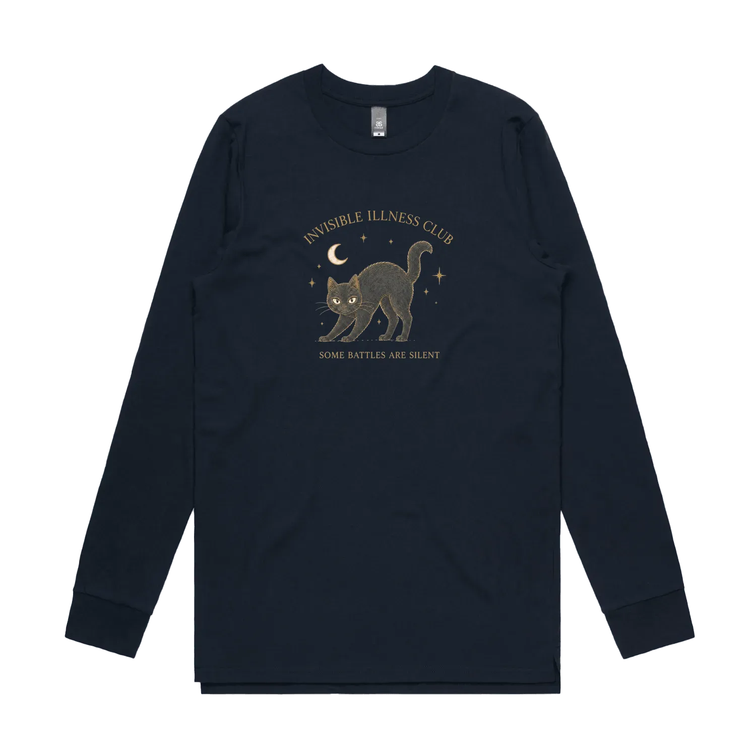 Navy front flat lay