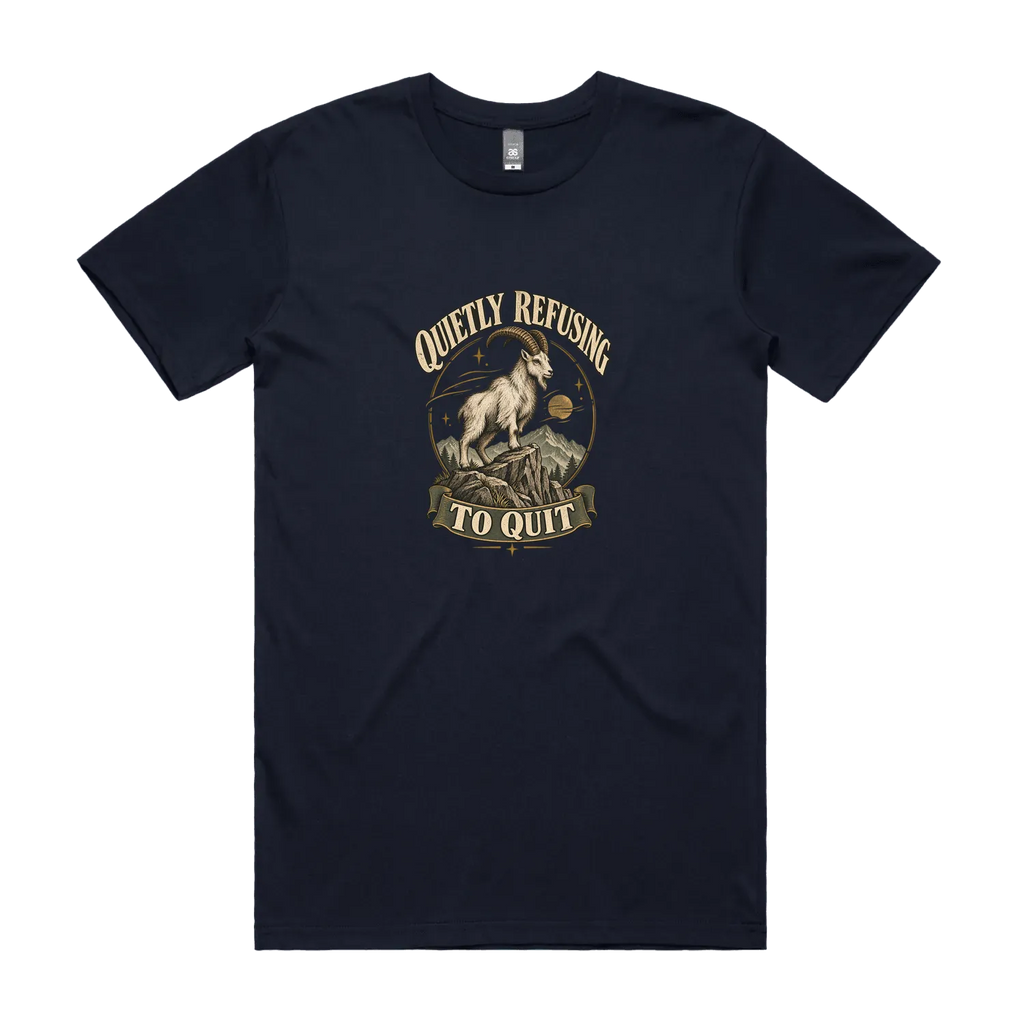 Navy front flat lay