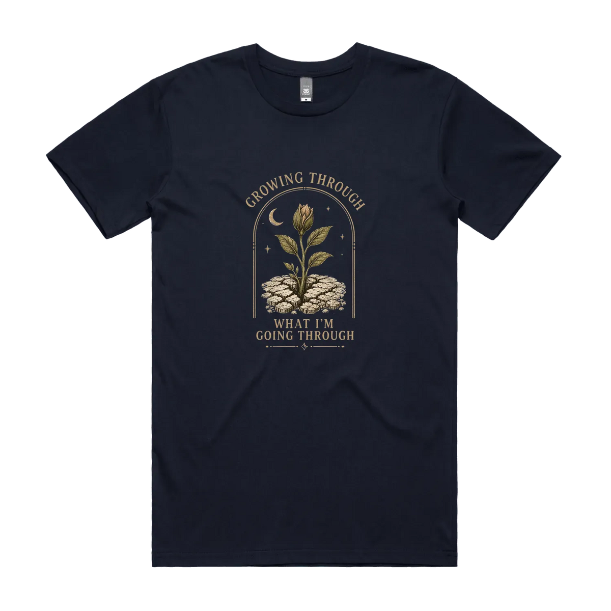 Navy front flat lay