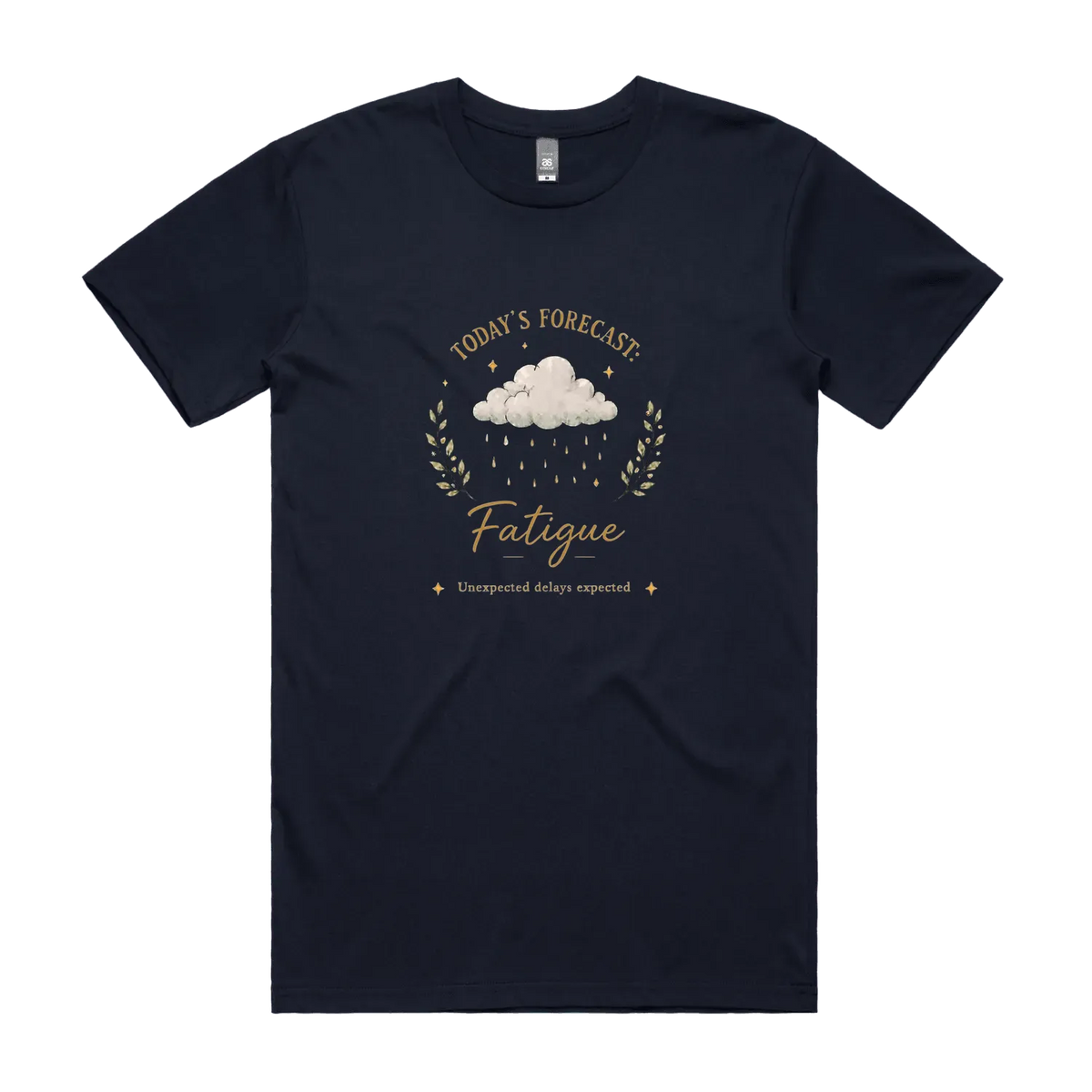Navy front flat lay