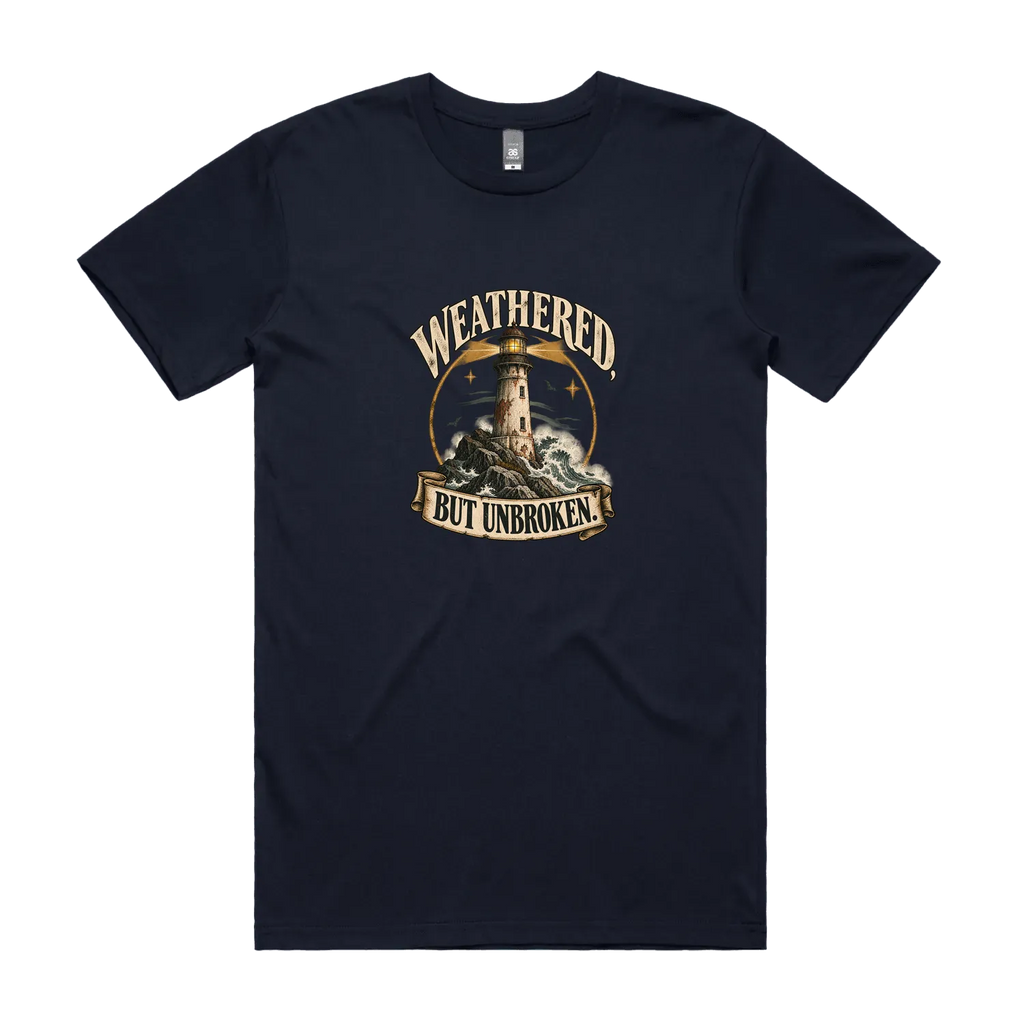Navy front flat lay