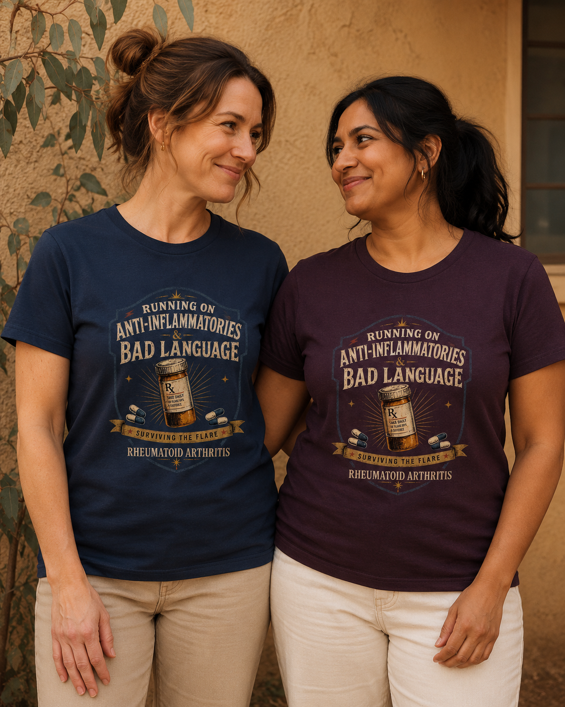 Running on Anti-Inflammatories & Bad Language — Rheumatoid Arthritis Tee