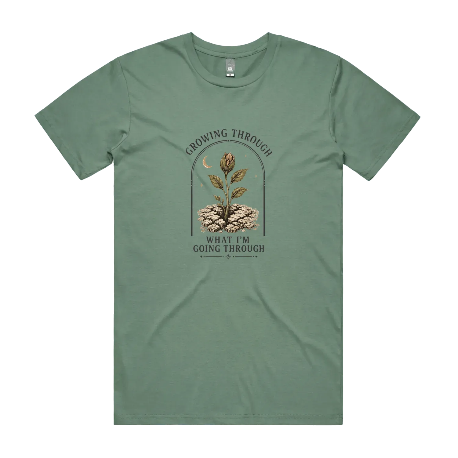 Sage front flat lay