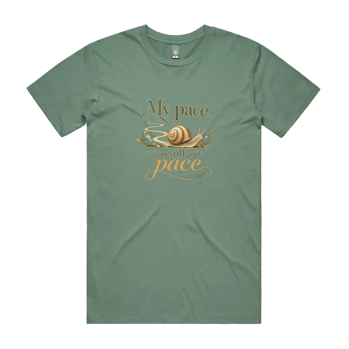 Sage front flat lay