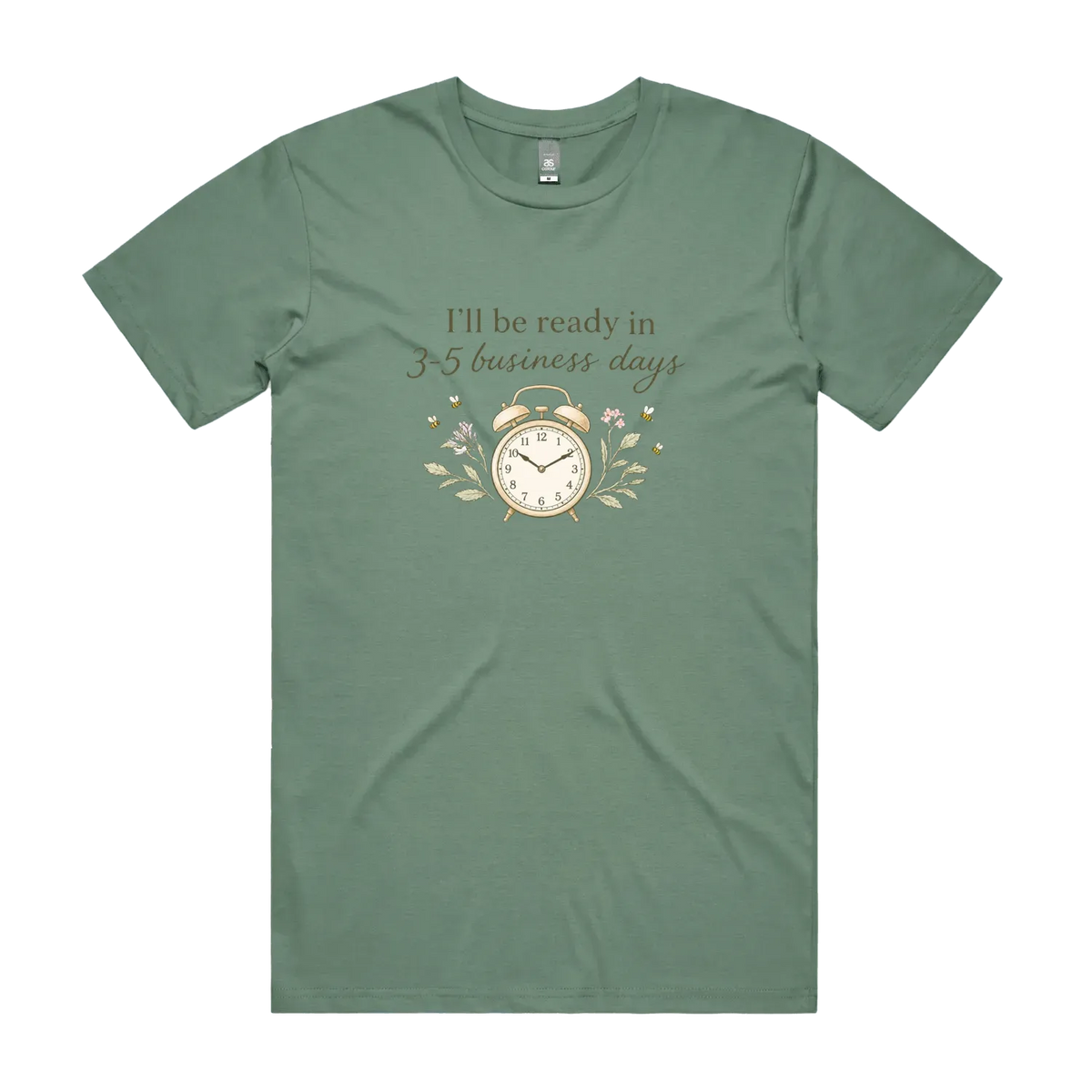 Sage front flat lay