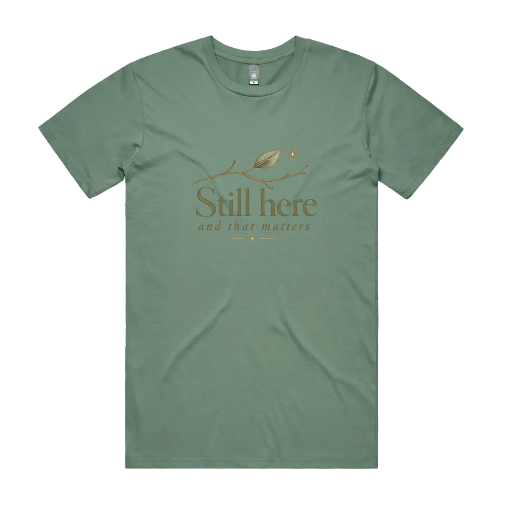 Sage front flat lay