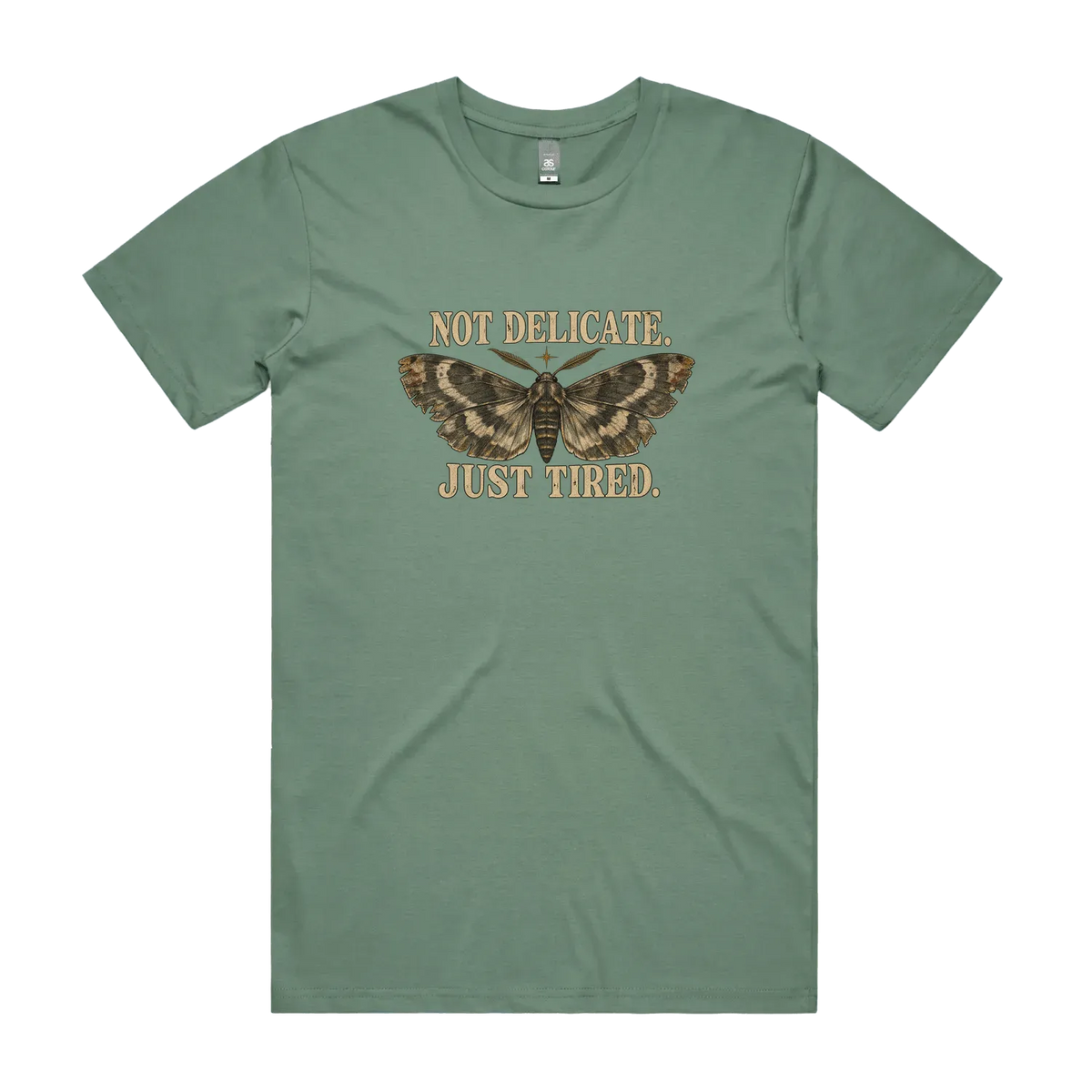 Sage front flat lay