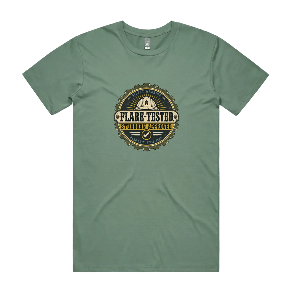 Sage front flat lay