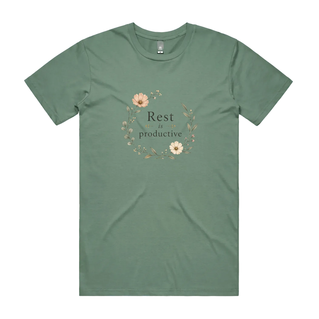 Sage front flat lay