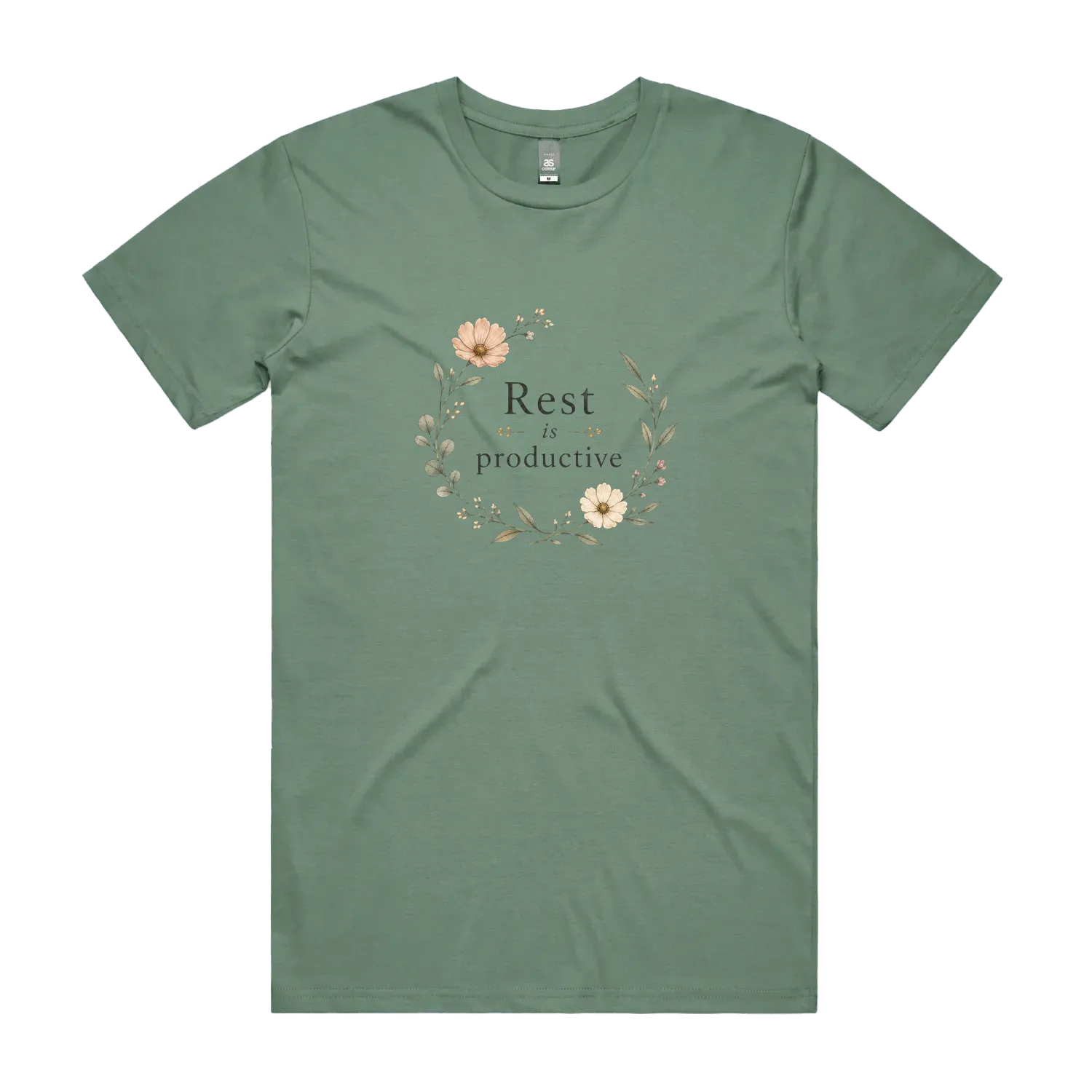 Sage front flat lay