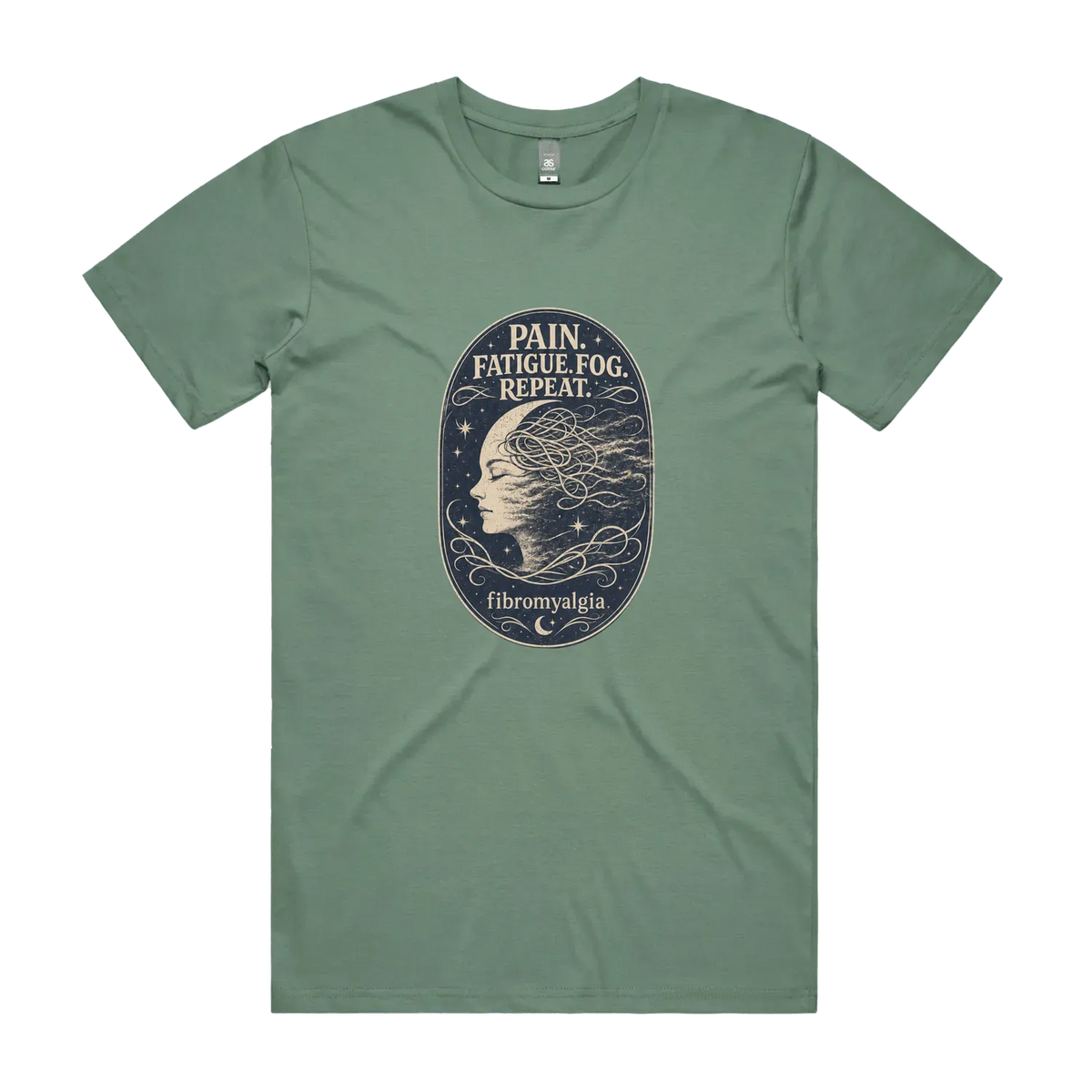 Sage front flat lay