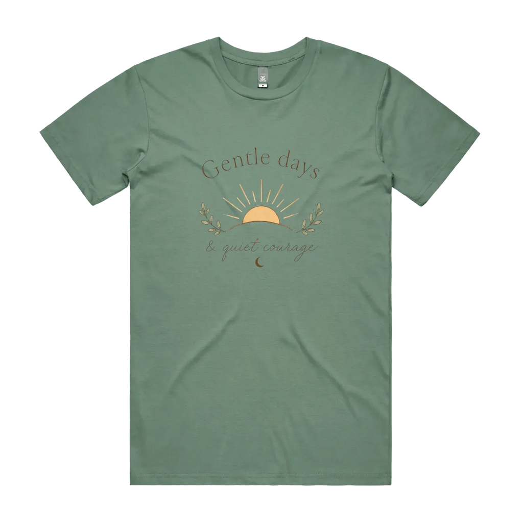 Sage front flat lay