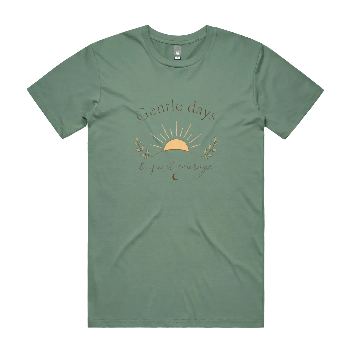 Sage front flat lay